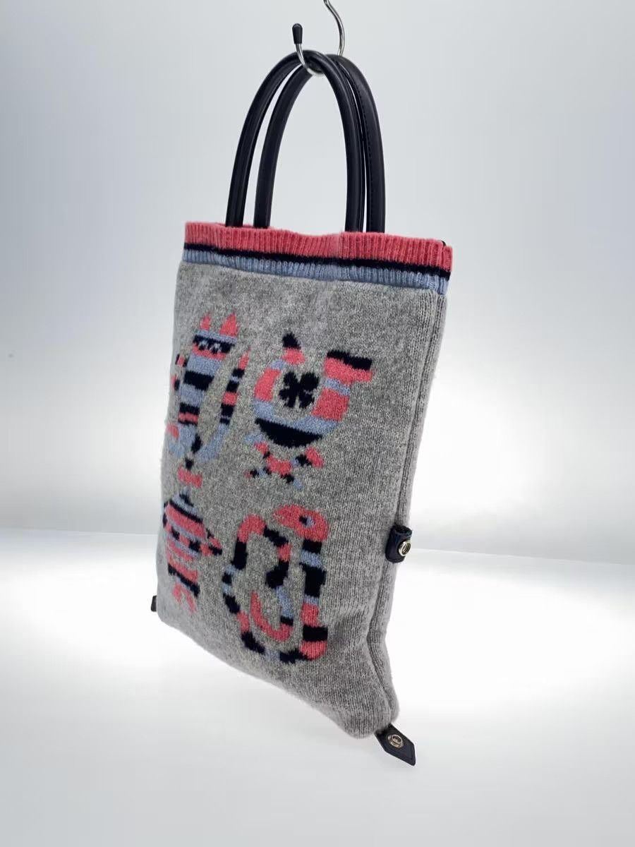 Vivienne Westwood Orb Animal Wool Stitch Knit Tote Bag Size ONE SIZE - 2 Thumbnail