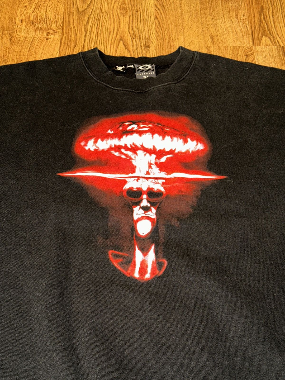 Oakley VTG Y2K Oakley Software Mad Scientist Pullover Sweatshirt XL Size US XL / EU 56 / 4 - 9 Thumbnail