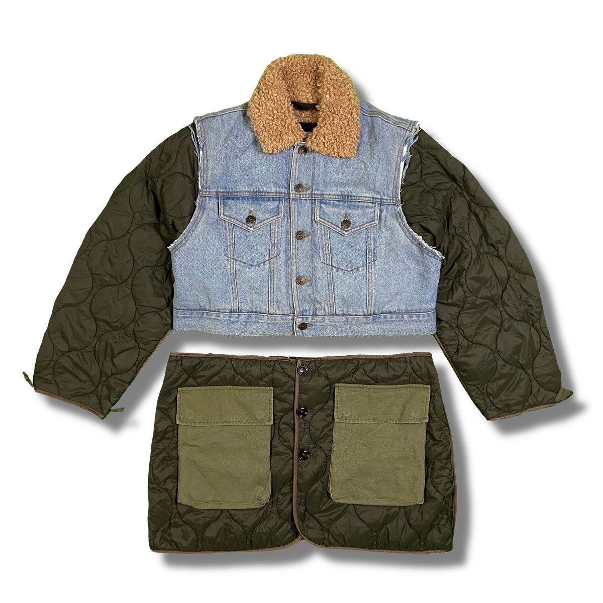 Diesel Diesel Multifungtion Parka Denim Jacket Size US L / EU 52-54 / 3 - 3 Thumbnail