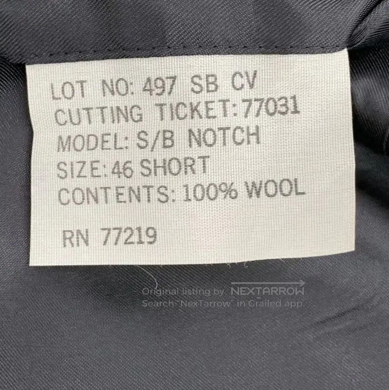 Balmain Balmain Black Wool Men's Outerwear Jacket . Size US S / EU 44-46 / 1 - 8 Thumbnail