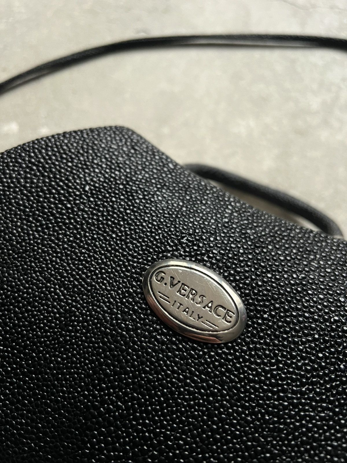Versace × Vintage Rare Vintage Antique G.Versace hand bag 70s Italy Size ONE SIZE - 2 Thumbnail