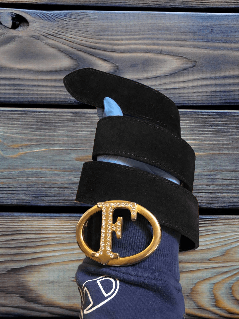 Just Cavalli Vintage Just Cavalli Leather Black Designer Belt Size ONE SIZE - 1 Thumbnail