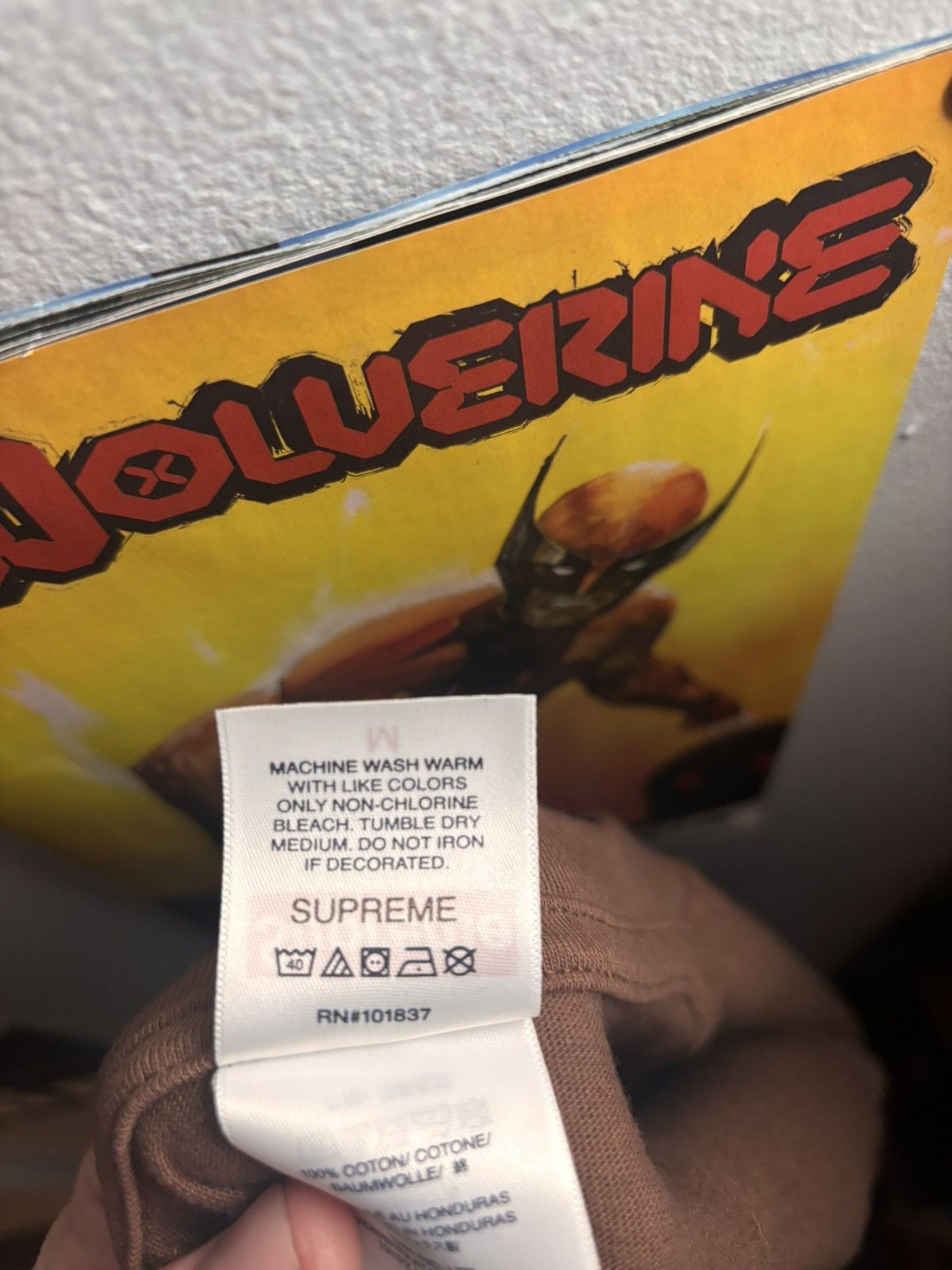 Supreme Supreme Grim Reaper Tee ‘Brown’ Size US M / EU 48-50 / 2 - 5 Thumbnail