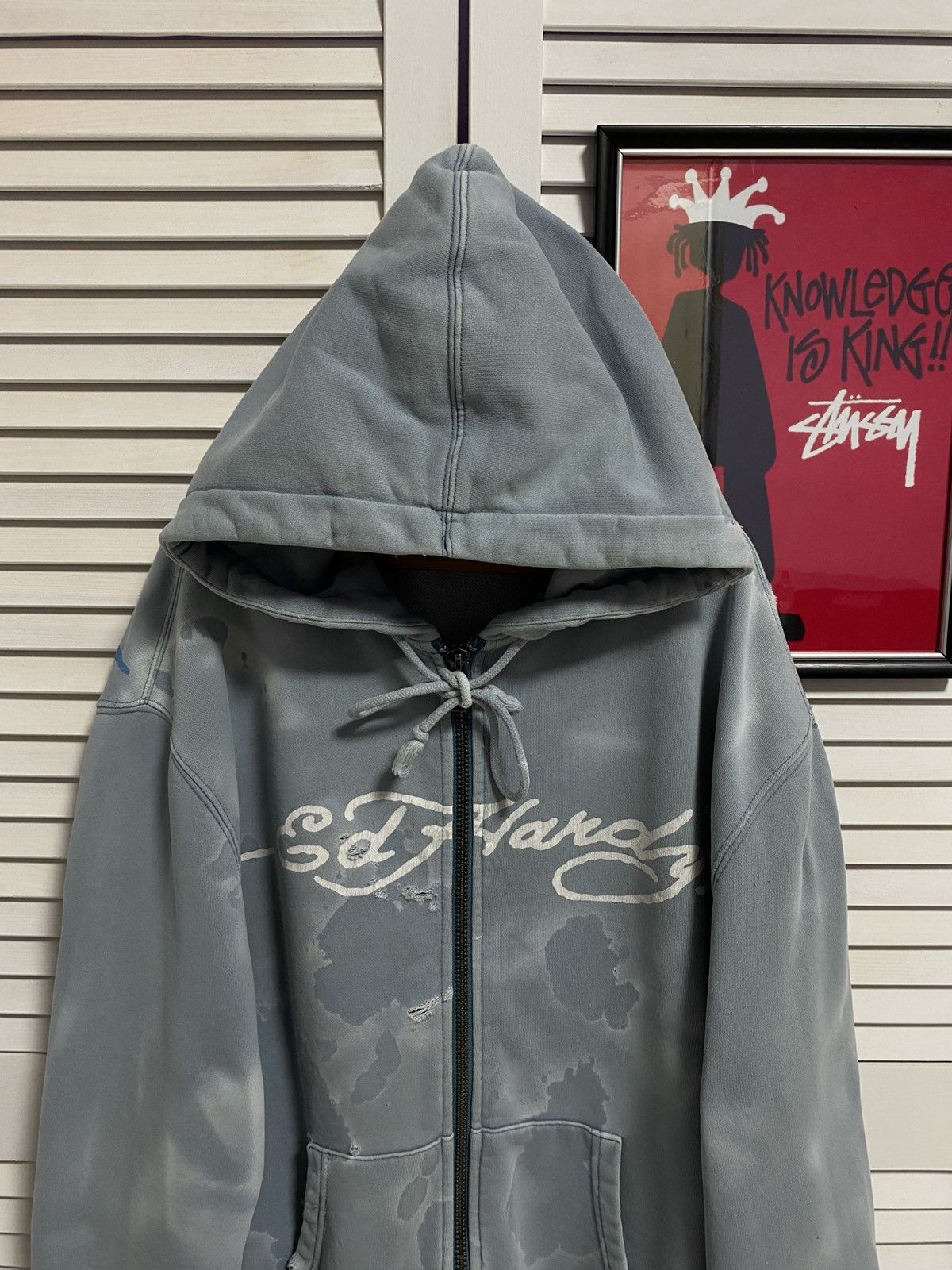 Ed Hardy Vintage Hoodie Ed Hardy Christian Audigier Hysteric Y2k Size US M / EU 48-50 / 2 - 4 Thumbnail