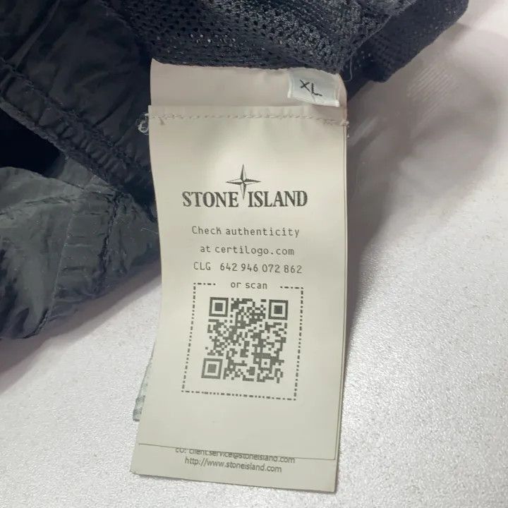 Stone Island Stone Island Men's Black Swimming Shorts -2506 Size US 34 / EU 50 - 2 Thumbnail