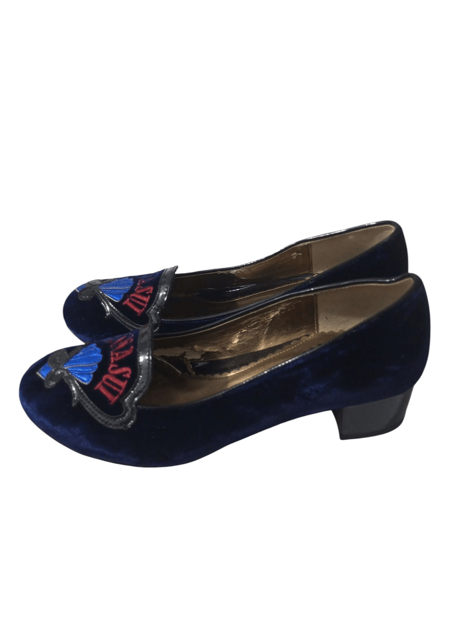 Anna Sui Vintage anna Sui velvet embroidery shoes Size US 7 / IT 37 - 2 Thumbnail