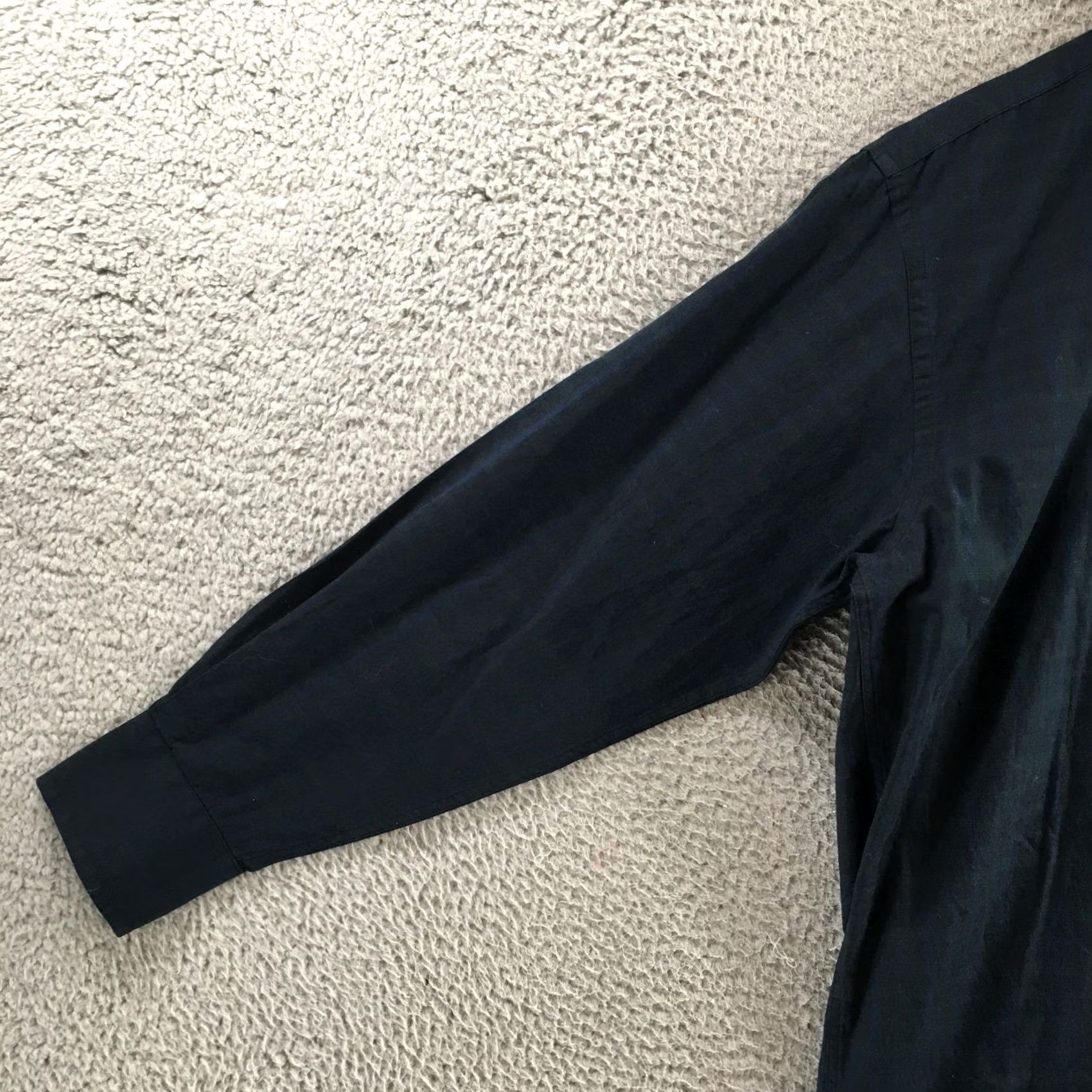 Nautica Nautica Dress Shirt Mens 15.5 Blue Plaid Cotton Long Sleeve Button-Down Collared Shirt Size 42R - 5 Thumbnail