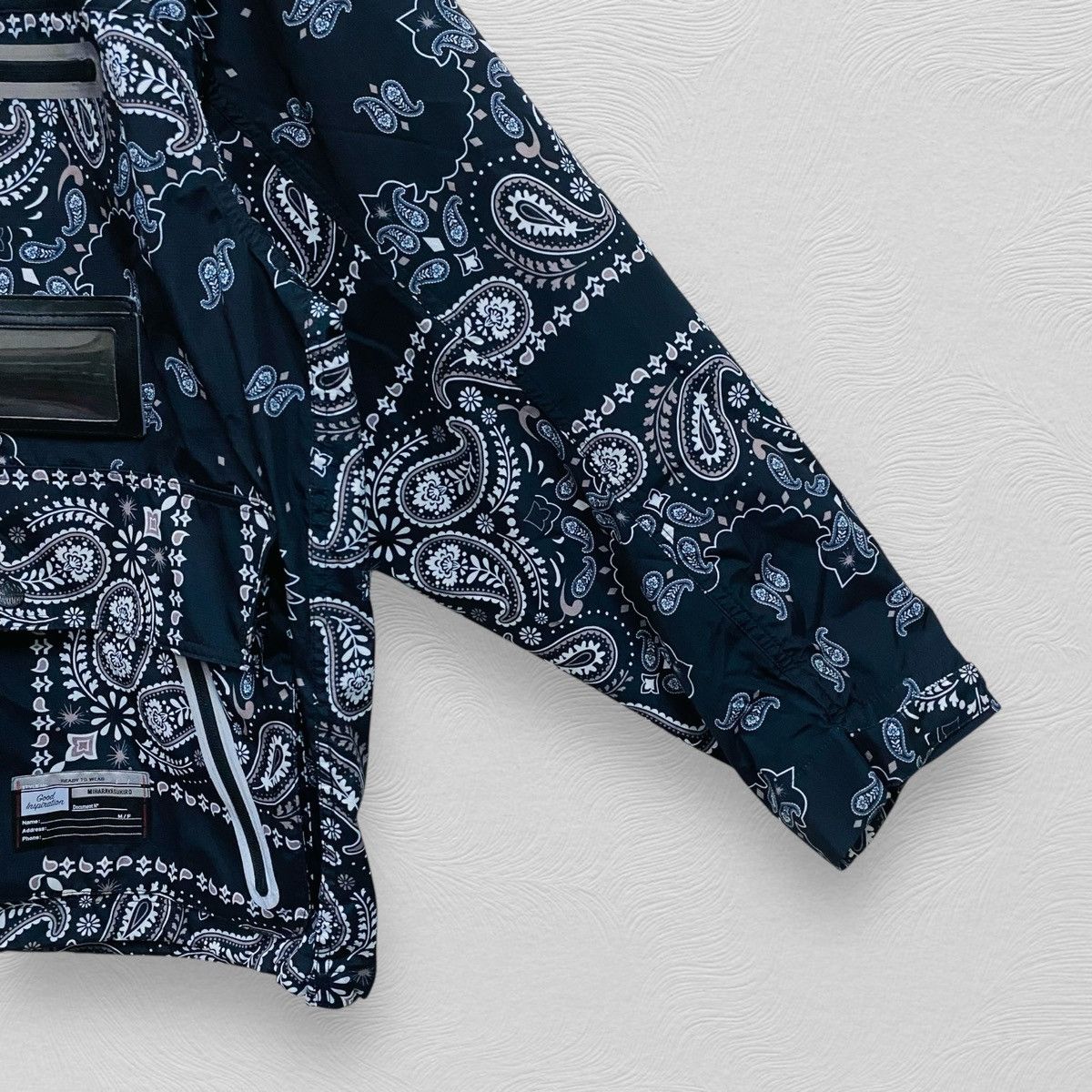 GU Mihara yasuhiro X gu paisley jacket hooded windbreaker Size US XL / EU 56 / 4 - 5 Thumbnail