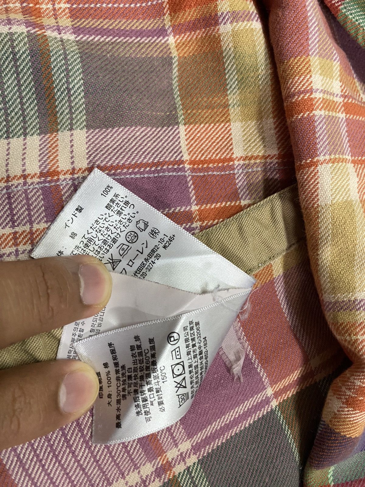Flannel × Polo Ralph Lauren Polo Raplh Lauren Flannel Size US M / EU 48-50 / 2 - 11 Thumbnail