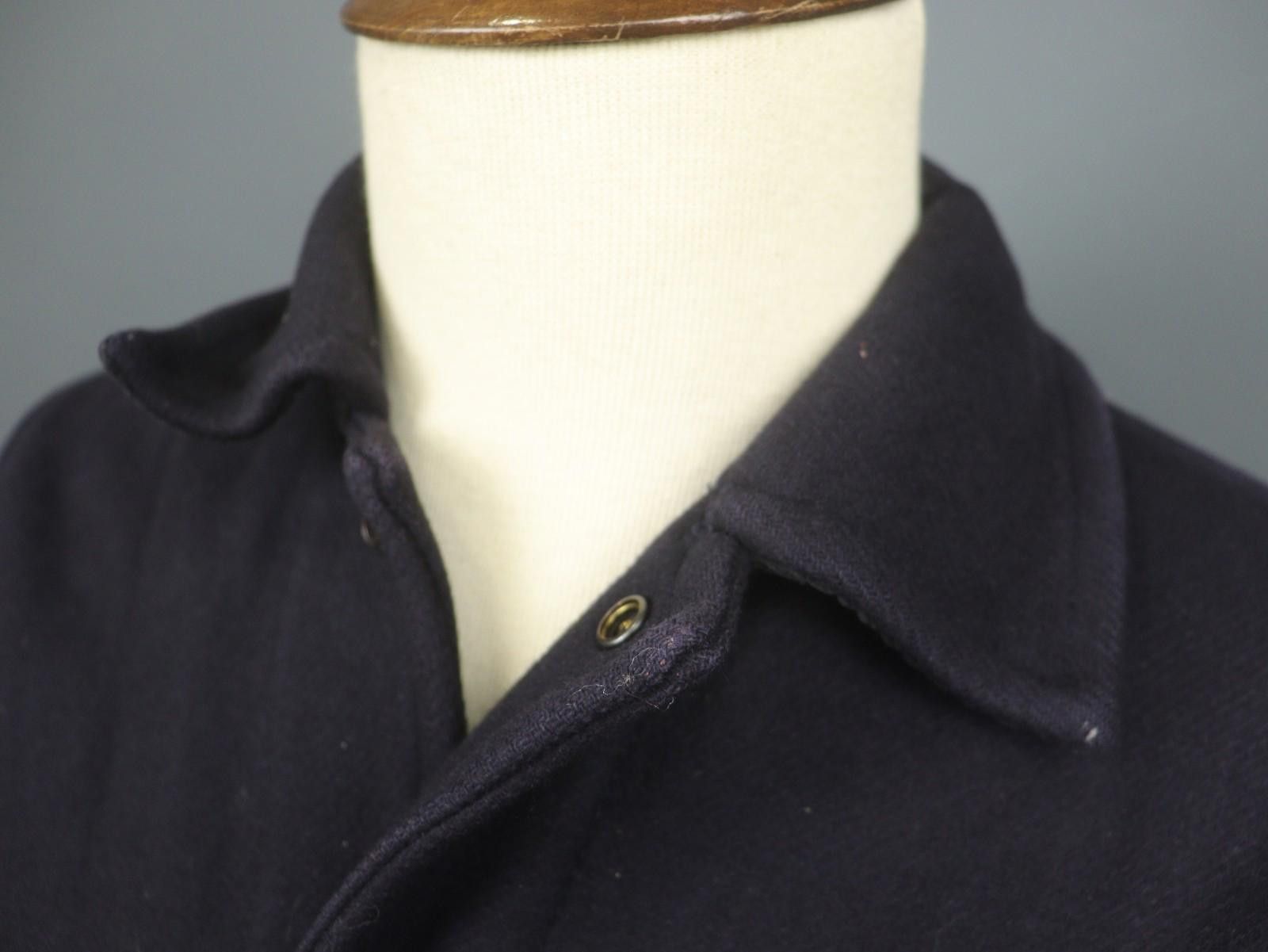 Carhartt Carhartt Navy Wool Collared Palmer Coat Jacket Size M Size US M / EU 48-50 / 2 - 6 Thumbnail
