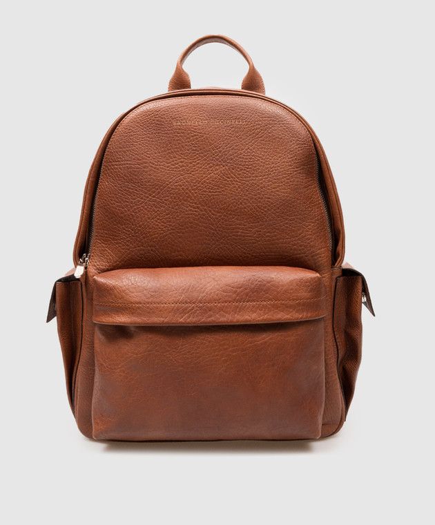 Brunello Cucinelli leather backpack Size ONE SIZE - 1 Thumbnail