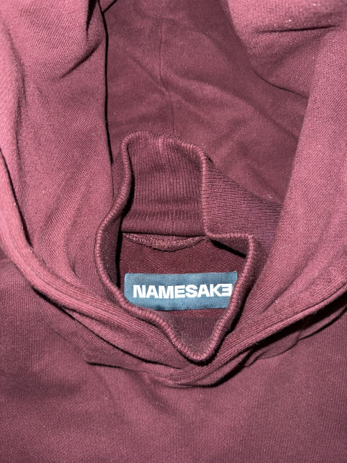 NAMESAKE Namesake Hoodie – Bordeaux – Größe S Size US S / EU 44-46 / 1 - 3 Thumbnail