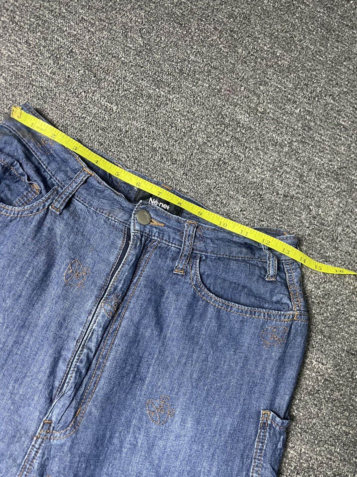 Issey Miyake × Ne-Net × Vintage Ne-Net x Issey Miyake Cropped Harem Jeans (84) Size US 27 - 10 Thumbnail