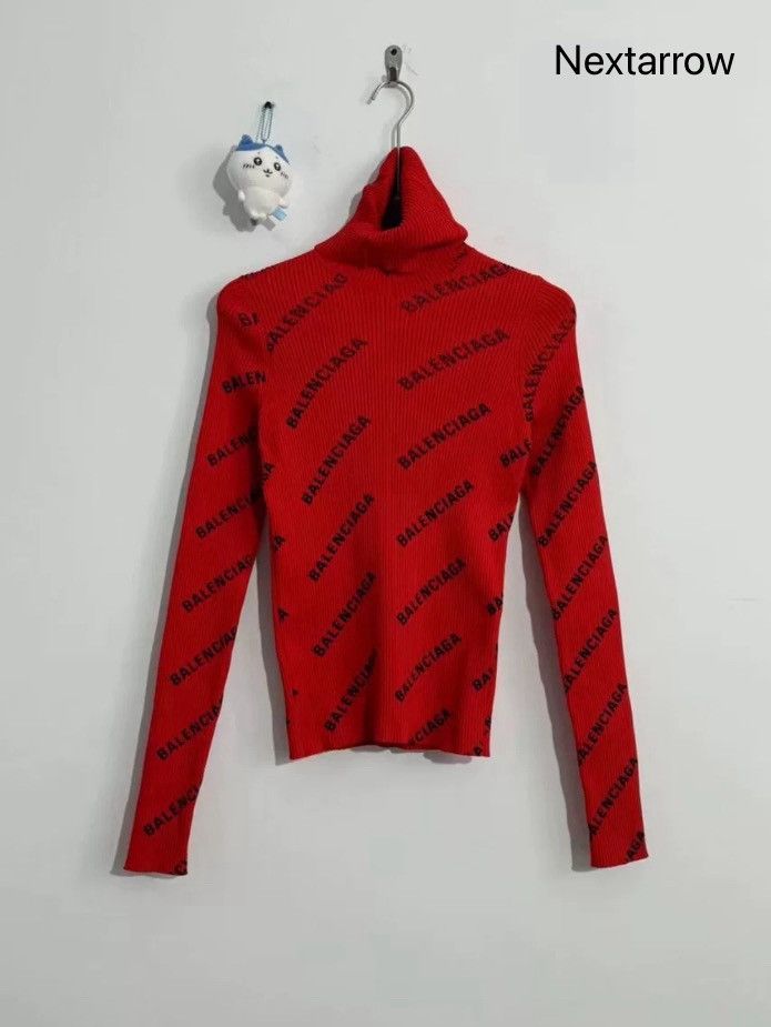Balenciaga Balenciaga high neck knitted sweater2412-Nextarrow Size US L / EU 52-54 / 3 - 1 Thumbnail