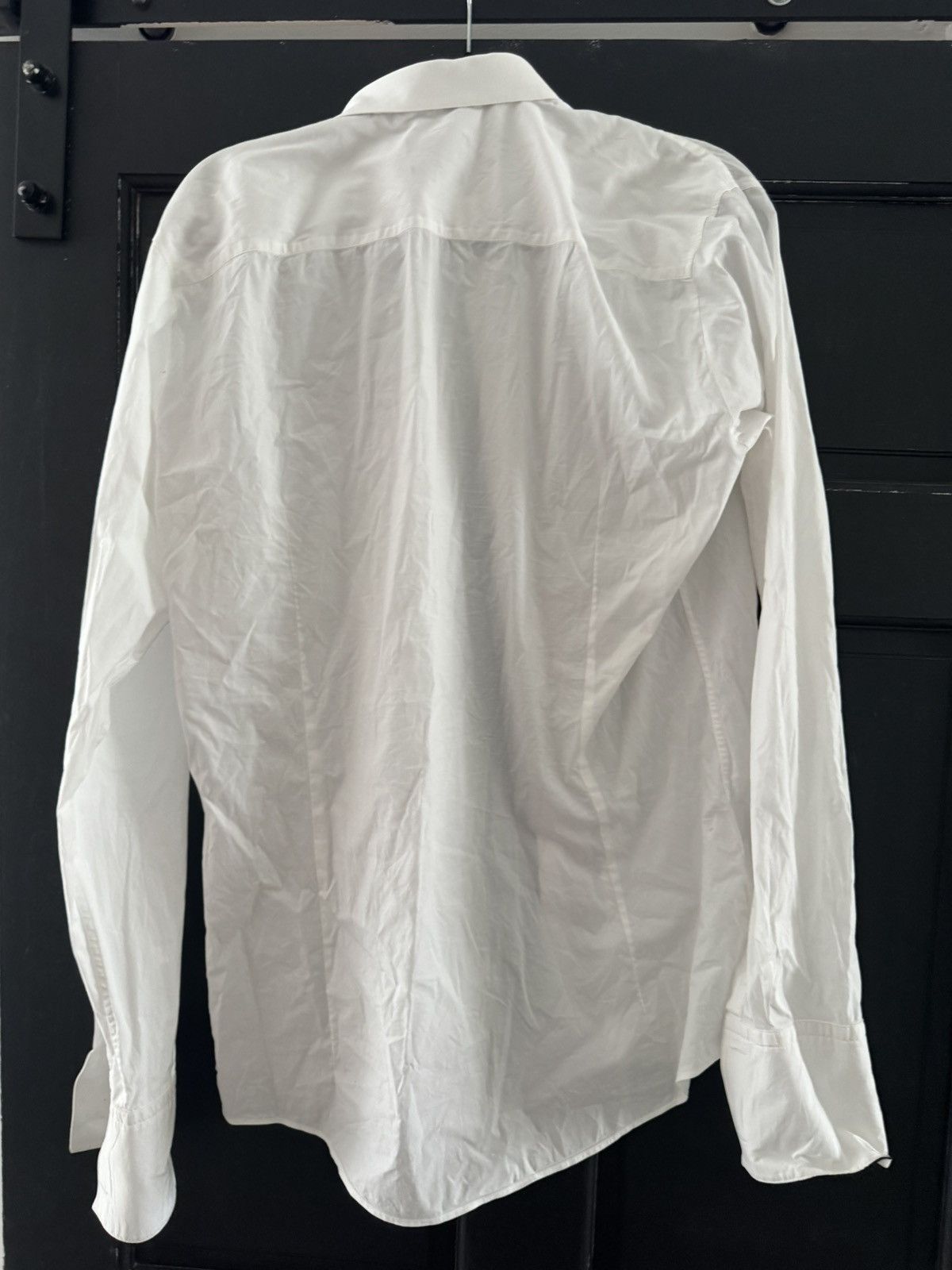 Hugo Boss Hugo Boss HUGO Slim Fit White Dress Shirt Size US L / EU 52-54 / 3 - 2 Thumbnail