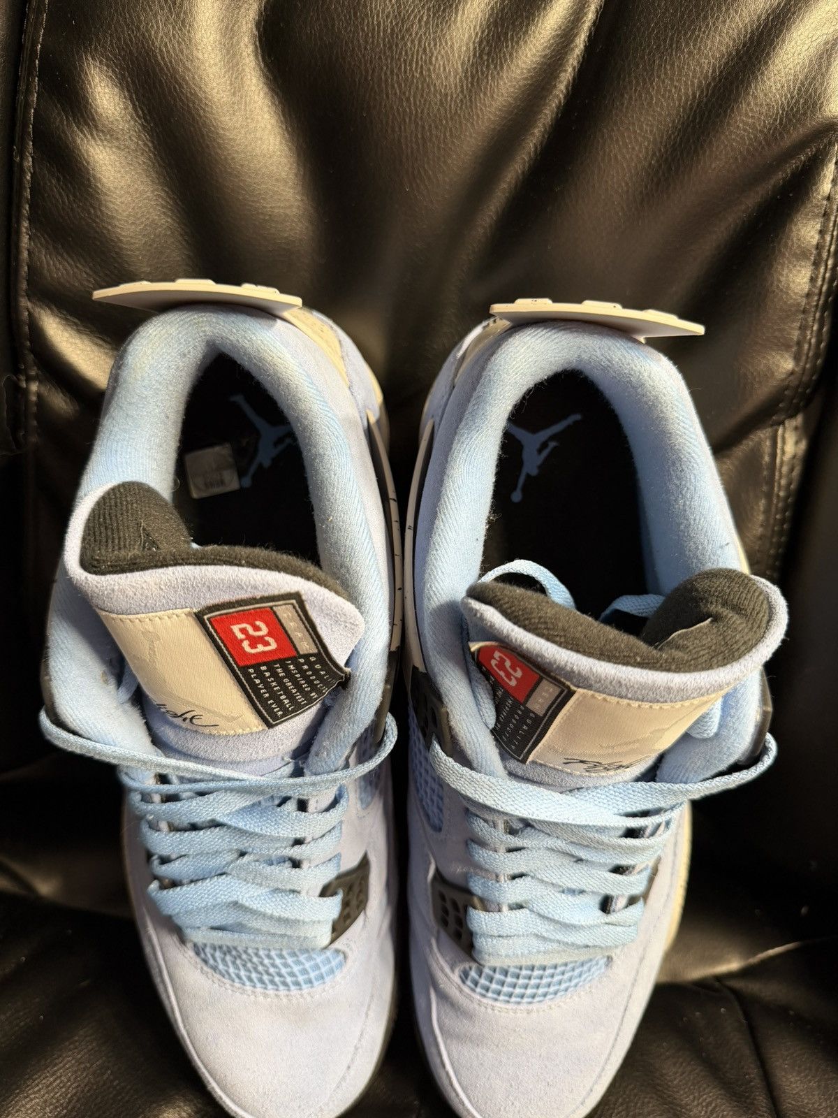 Jordan Brand Size 13 - Jordan 4 Retro Mid University Blue UNC Nike Air Size US 13 / EU 46 - 6 Thumbnail