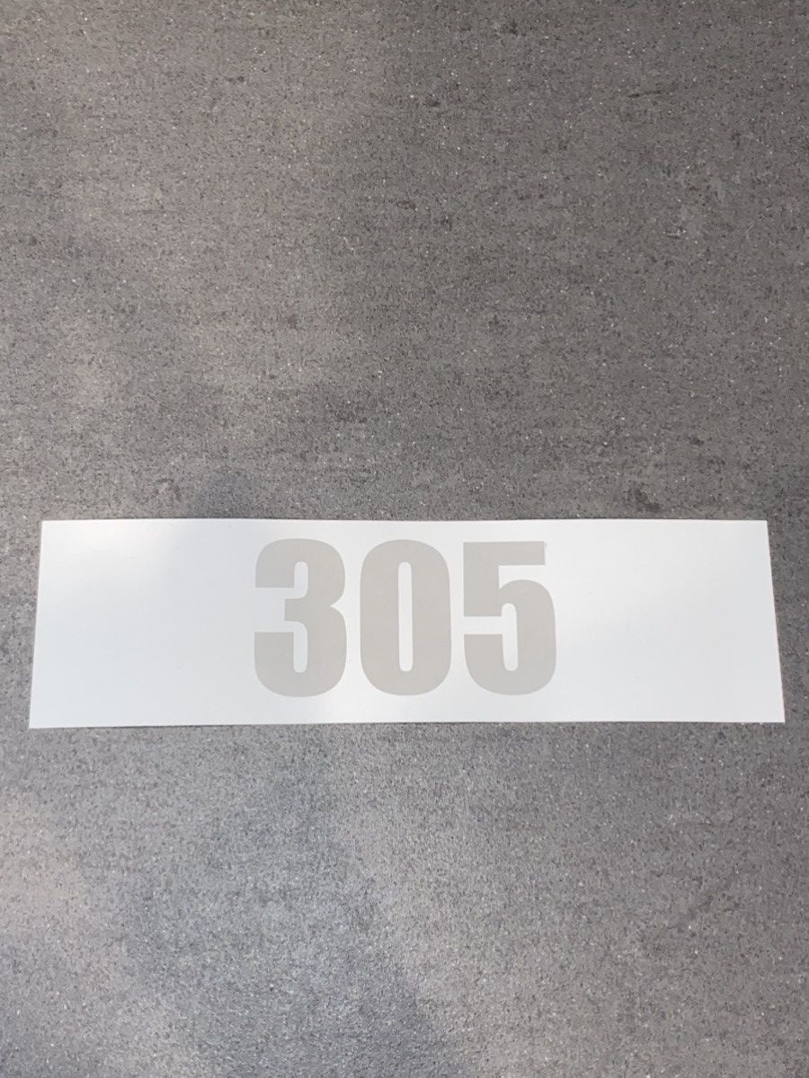 Supreme Supreme Miami 305 Box Logo Sticker Size ONE SIZE - 2 Thumbnail