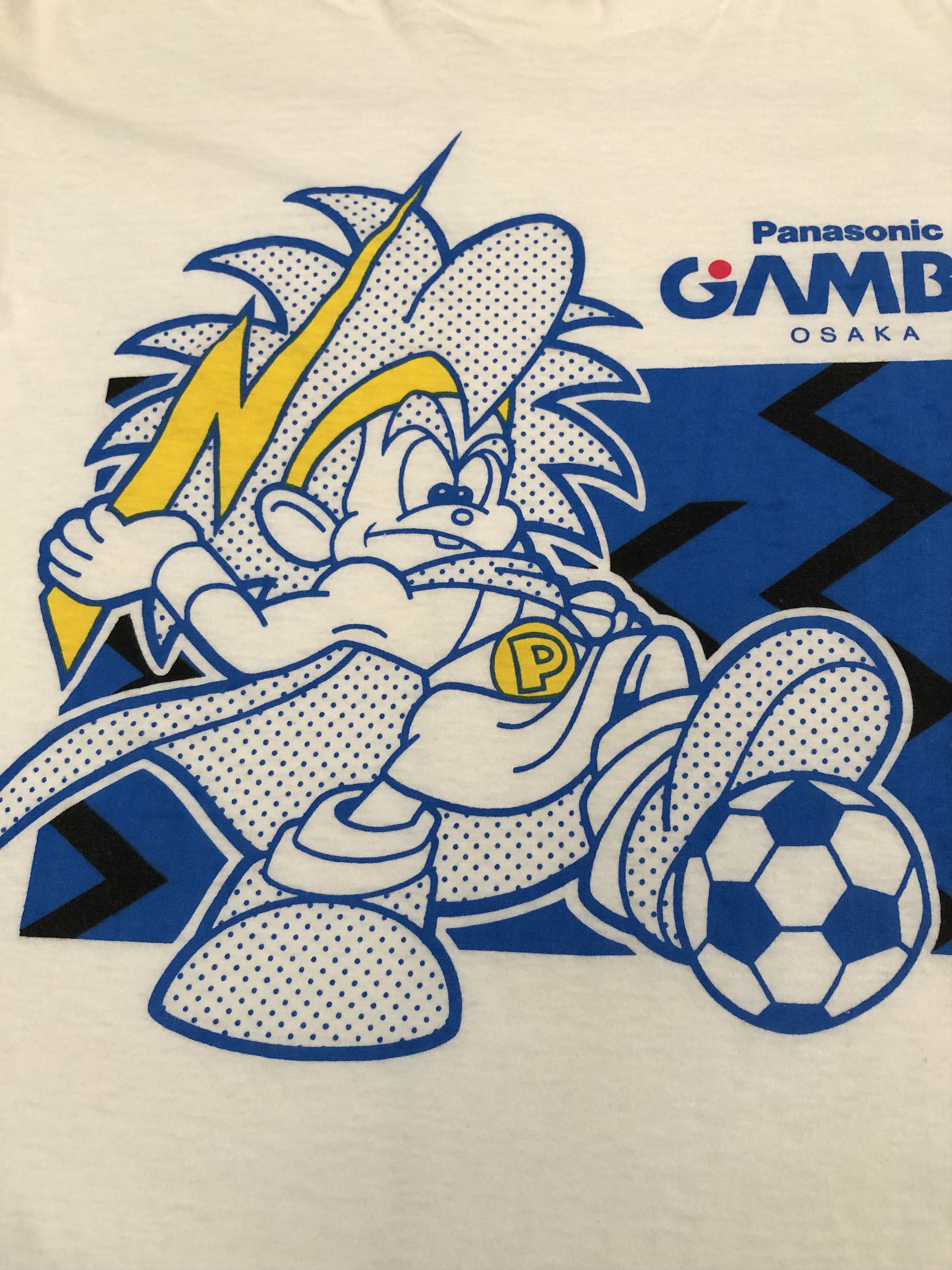 Edition Japan × Japanese Brand × Vintage Vintage 90s JLeague Panasonic GAMBA Osaka Ter Size US M / EU 48-50 / 2 - 3 Thumbnail