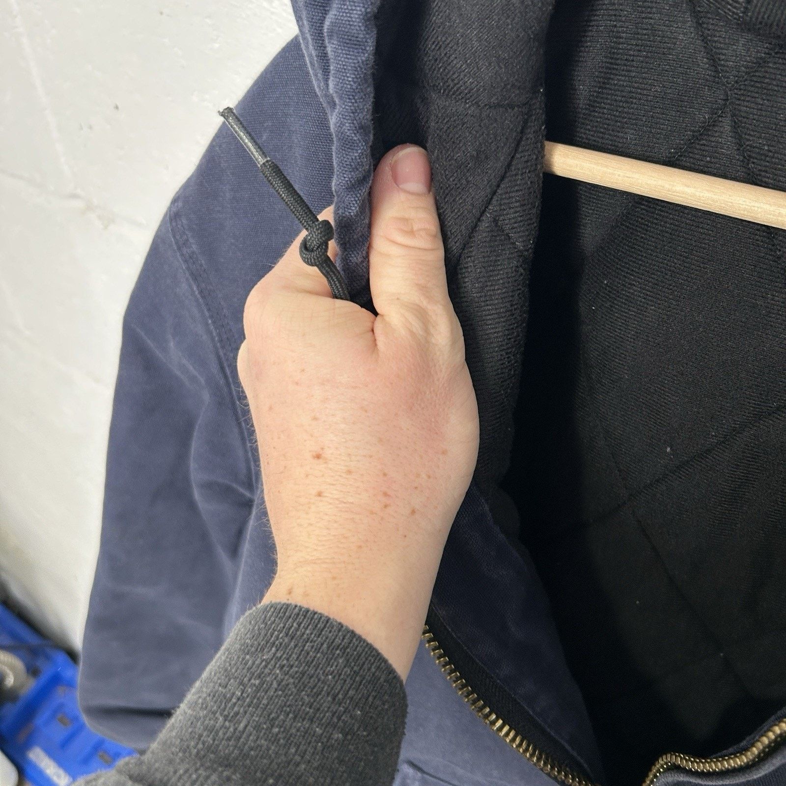 Carhartt Carhartt Quilted Hooded Active Jacket “Dark Navy” J140 DNY Size US XL / EU 56 / 4 - 14 Thumbnail