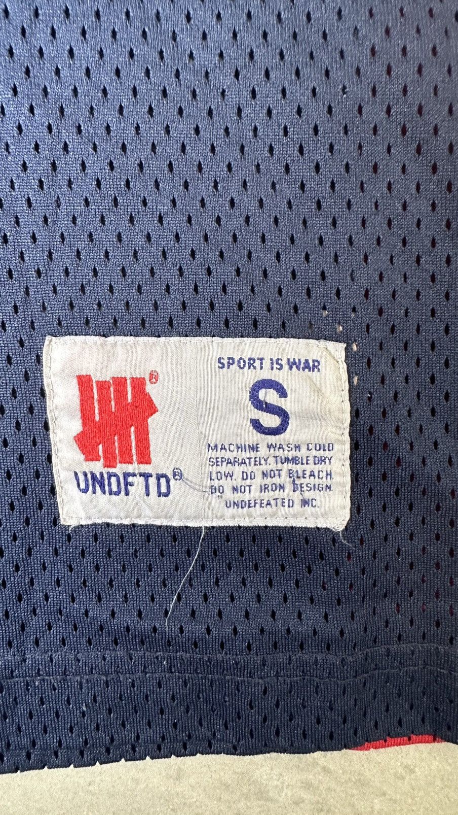 Undefeated UNDEFEATED BASKETBALL JERSEY Size US M / EU 48-50 / 2 - 3 Thumbnail
