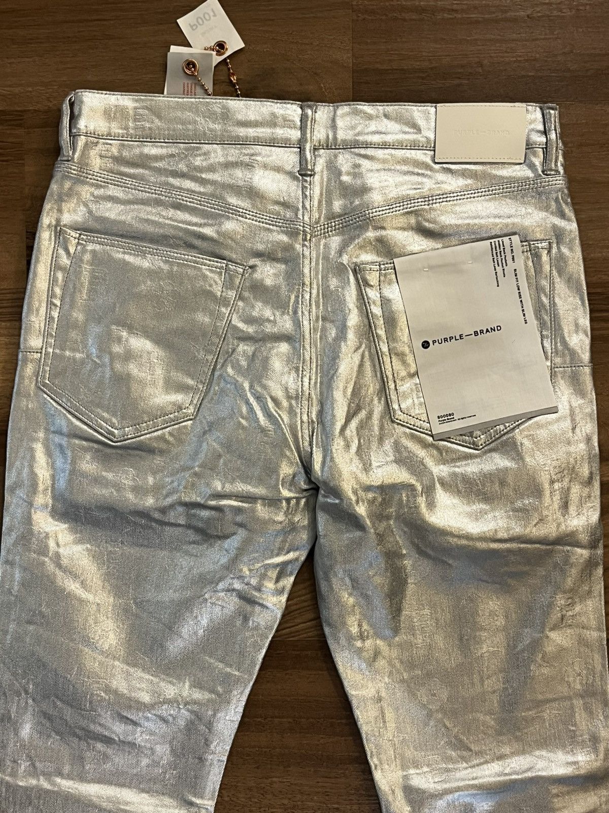 Purple Brand Purple Brand Metallic Monogram size 32 P001mmgs124 brand new Size US 32 / EU 48 - 4 Thumbnail
