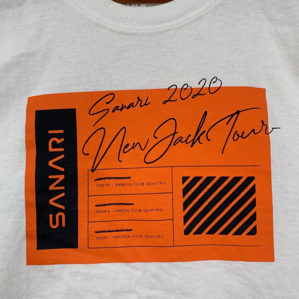Japanese Brand SANARI 2020 New Jack Tour Japanese Band Long Sleeve Tshirt Size US L / EU 52-54 / 3 - 4 Thumbnail