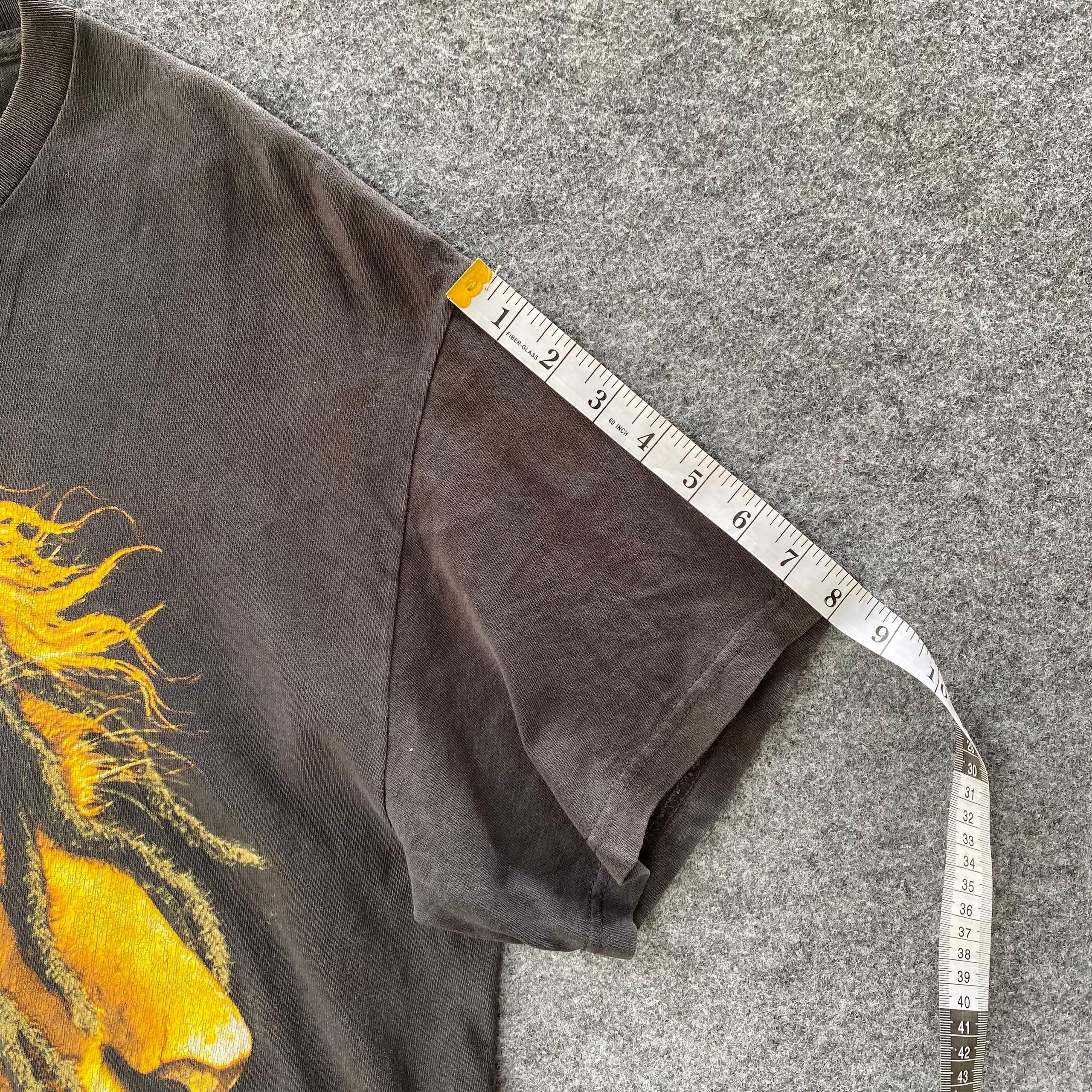 Rap Tees Vintage Bob Marley Raggae Promo Tshirt Size US L / EU 52-54 / 3 - 7 Thumbnail