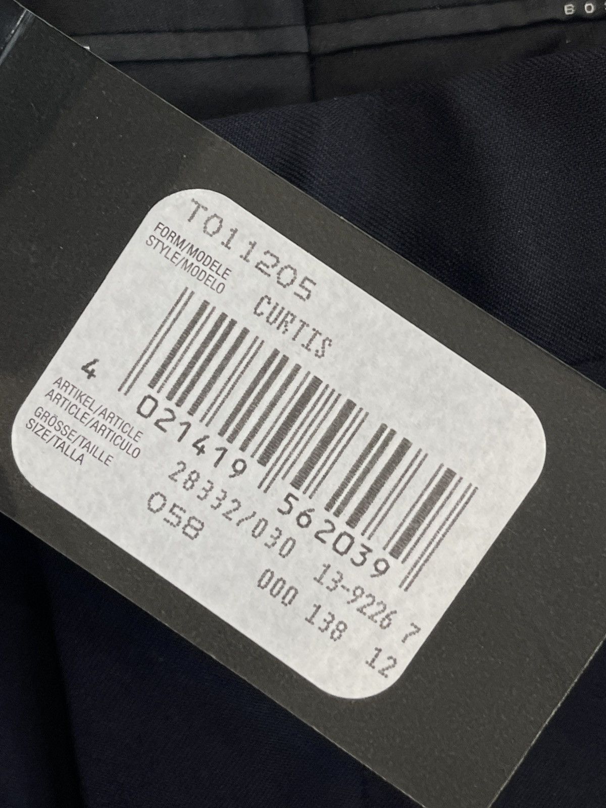Hugo Boss Vintage classic pants trousers black new size XXL Size 48R - 3 Thumbnail