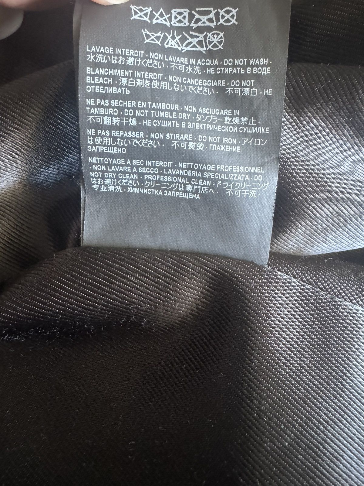 Saint Laurent Paris Saint Laurent Paris No Smoking L01 Leather Jacket Hedi Size US M / EU 48-50 / 2 - 11 Thumbnail