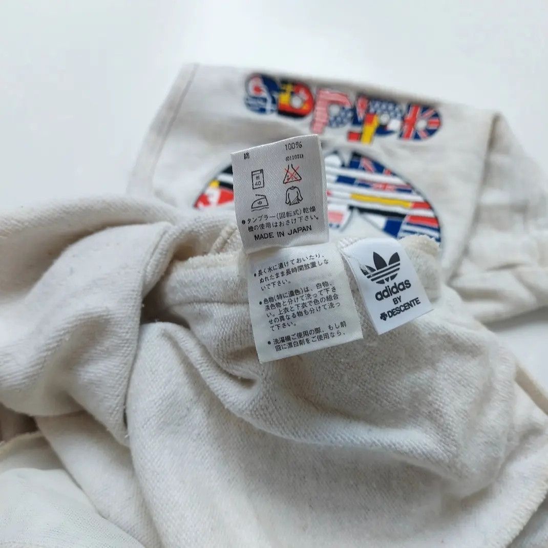 Adidas × Vintage Vintage 90s Adidas Big Logo Spell Out Sweat Pants Shorts Size US 32 / EU 48 - 5 Thumbnail