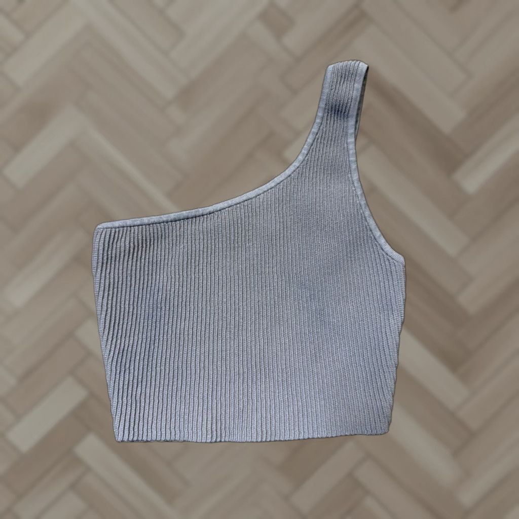 Aritzia **Babaton Sculpt Knit Brown Aritzia One Shoulder Tank XS** User: **Aritzia Babaton Sculpt Knit Brown One Shoulder Tank Size XS** Size XS / US 0-2 / IT 36-38 - 1 Thumbnail