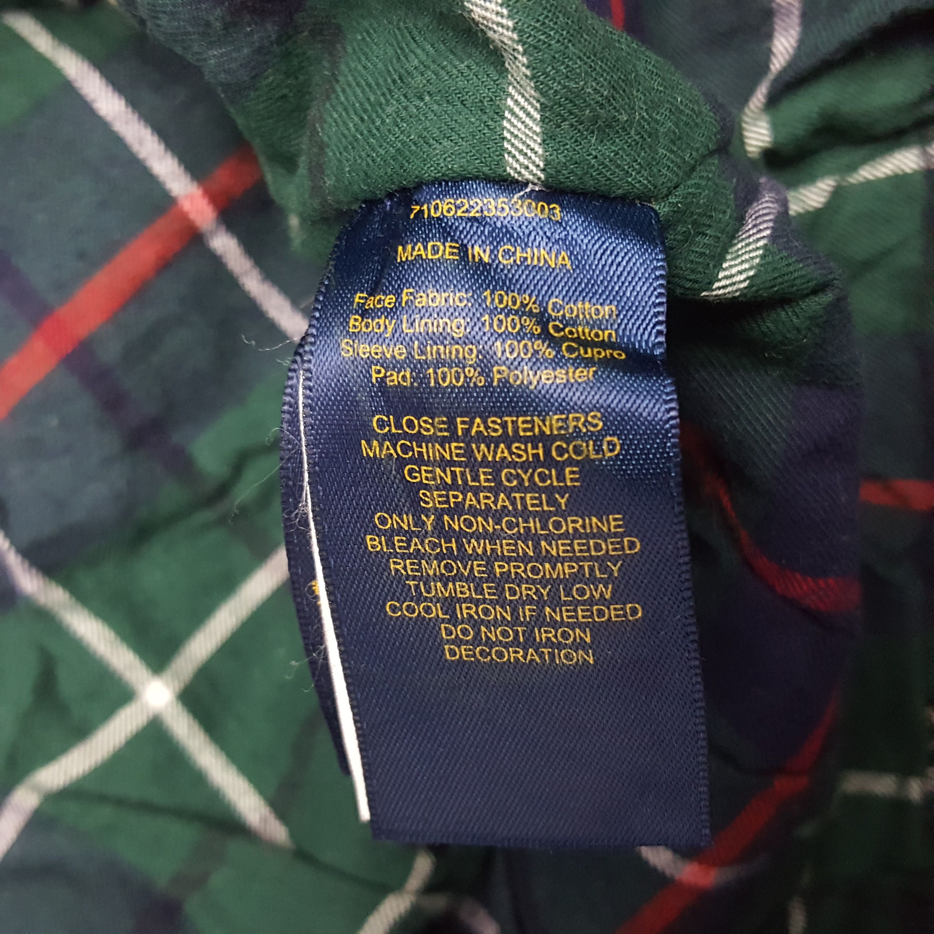 Polo Ralph Lauren × Vintage Vintage Polo Ralph Lauren Zipper Worker Jacket Size US L / EU 52-54 / 3 - 9 Thumbnail