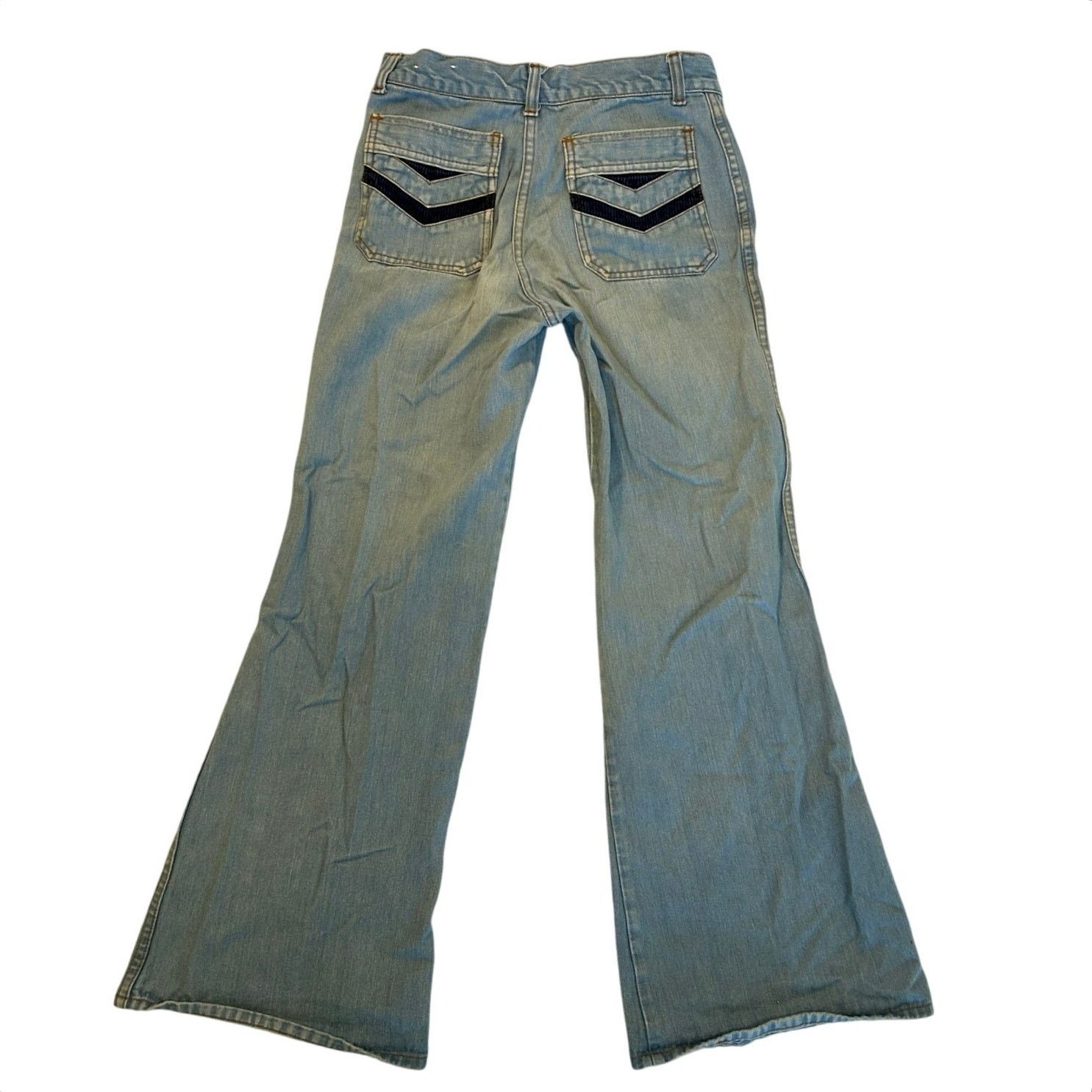 Other Women's 100% Cotton Size 2 Jeans Corduroy Pattern Pockets Size 26" / US 2 / IT 38 - 2 Thumbnail