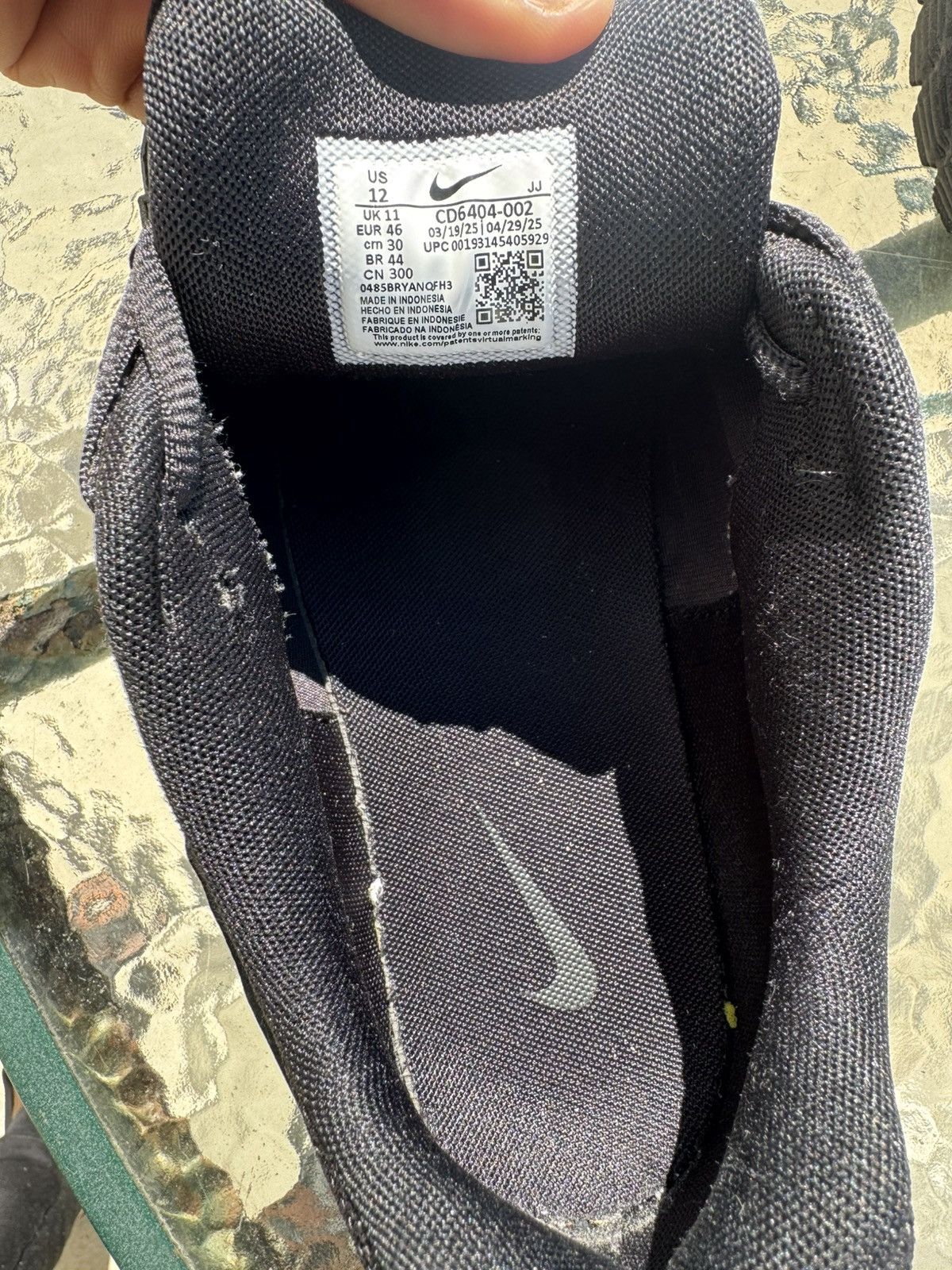 Nike Nike black p-6000 Size US 12 / EU 45 - 5 Thumbnail
