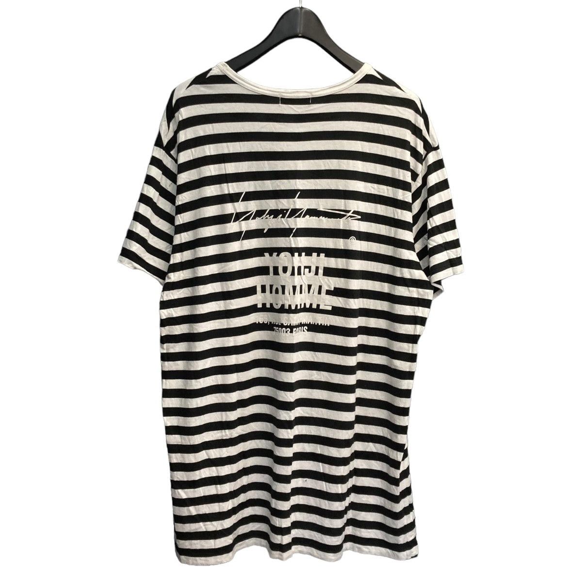 Yohji Yamamoto yohji yamamoto Logo Print Border T-shirt HW-T14-270 Size US L / EU 52-54 / 3 - 2 Thumbnail