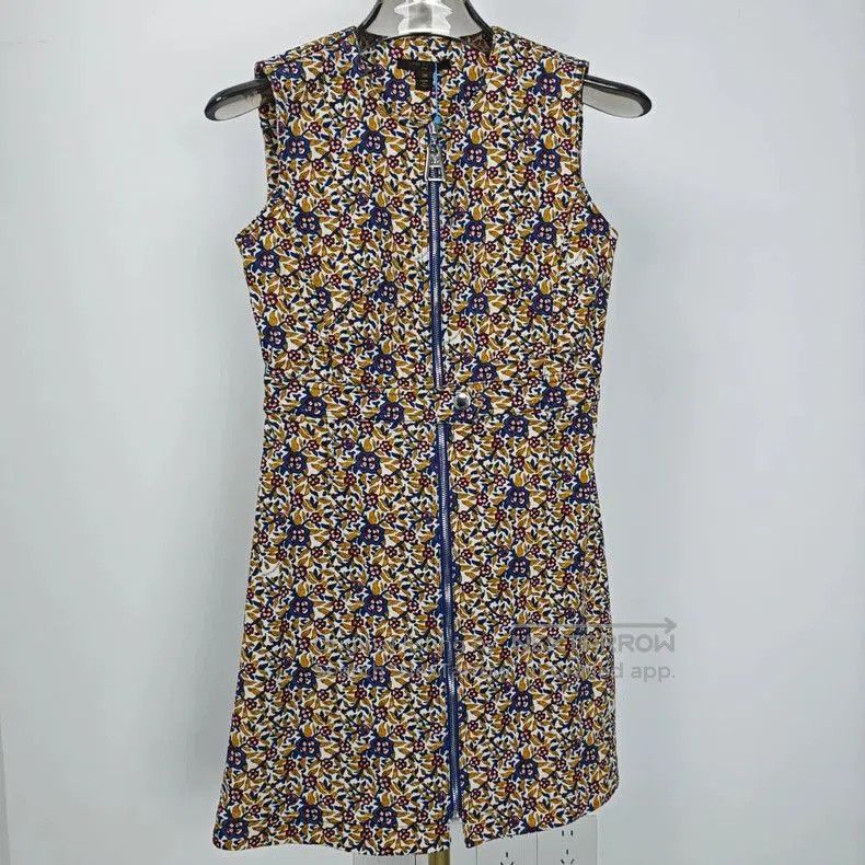 Louis Vuitton LV Floral Print Sleeveless Dress. Size US XS / EU 42 / 0 - 1 Thumbnail