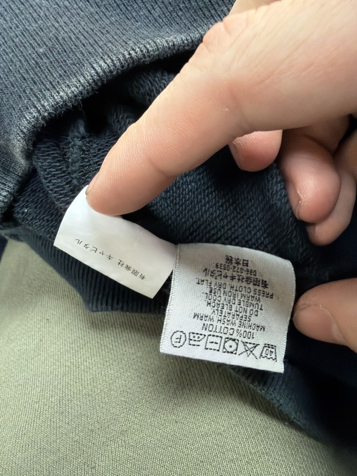Kapital Kapital Kountry Speak Easy hooded sweatshirt grey orange Size US XL / EU 56 / 4 - 3 Thumbnail