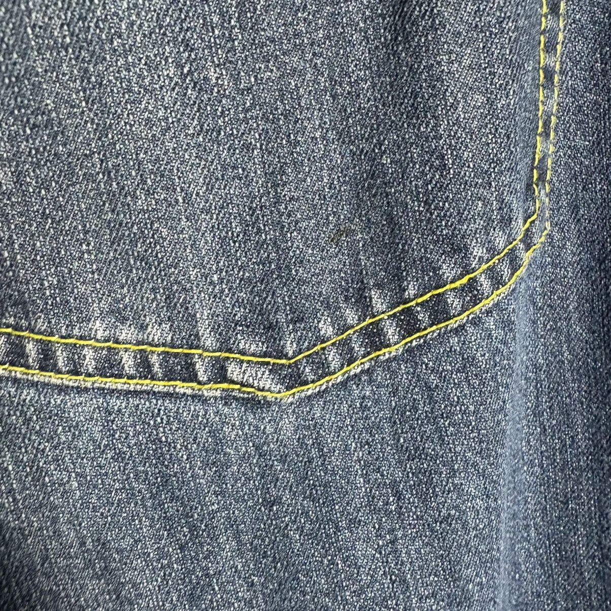 Stussy × Vintage Vintage Stussy Rough Rugged Denim Skull Logo Jeans Pants Size US 34 / EU 50 - 11 Thumbnail