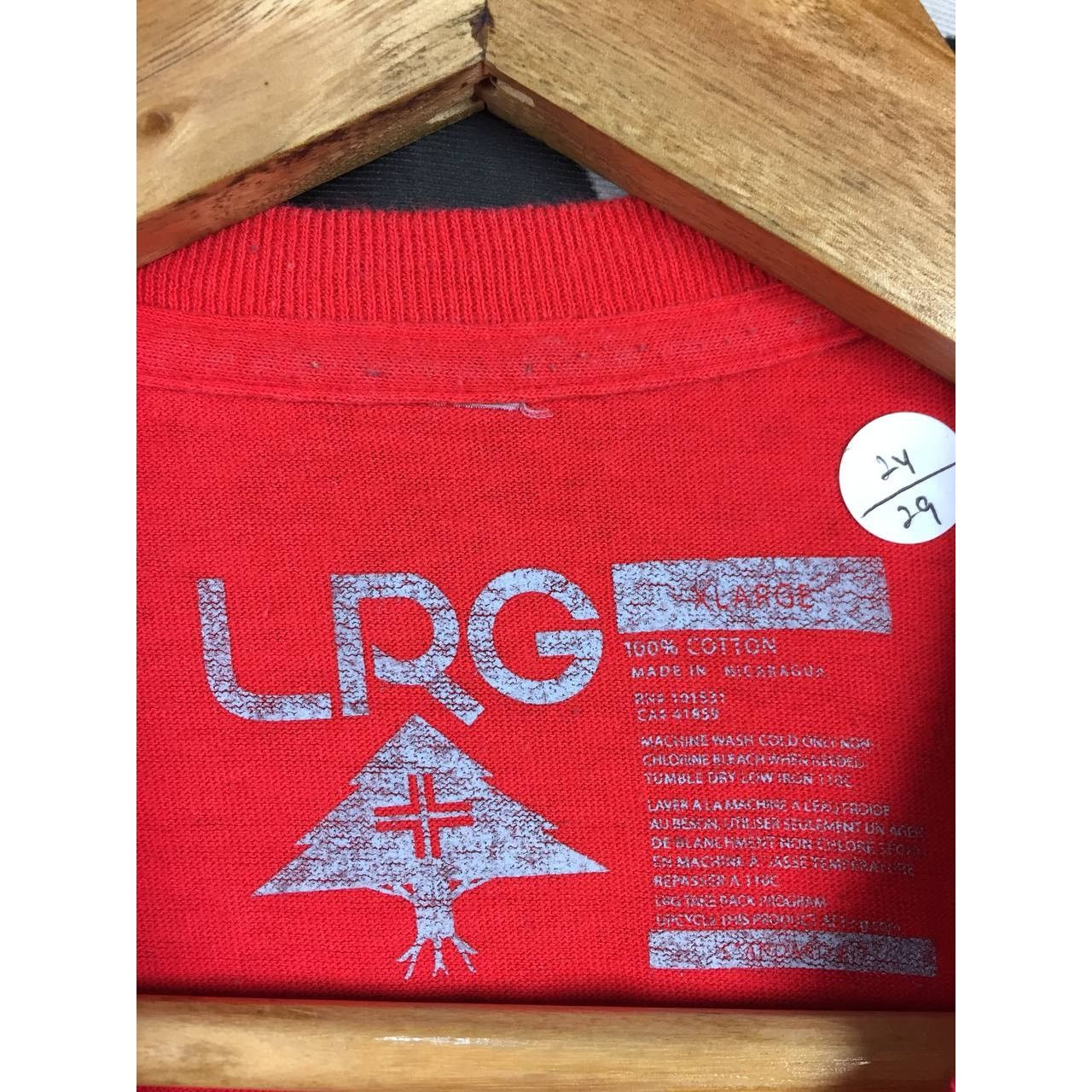 LRG Vtg 90s OG Lifted Research Group Don't Panic Its Organic Tee Size US XL / EU 56 / 4 - 16 Thumbnail