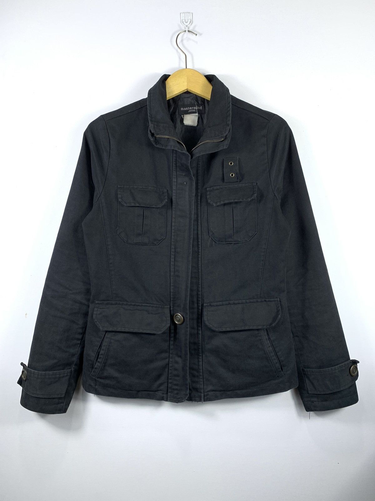 Mastermind Japan Mastermind Japan Military Distressed black Faded Jacket Size US S / EU 44-46 / 1 - 1 Thumbnail