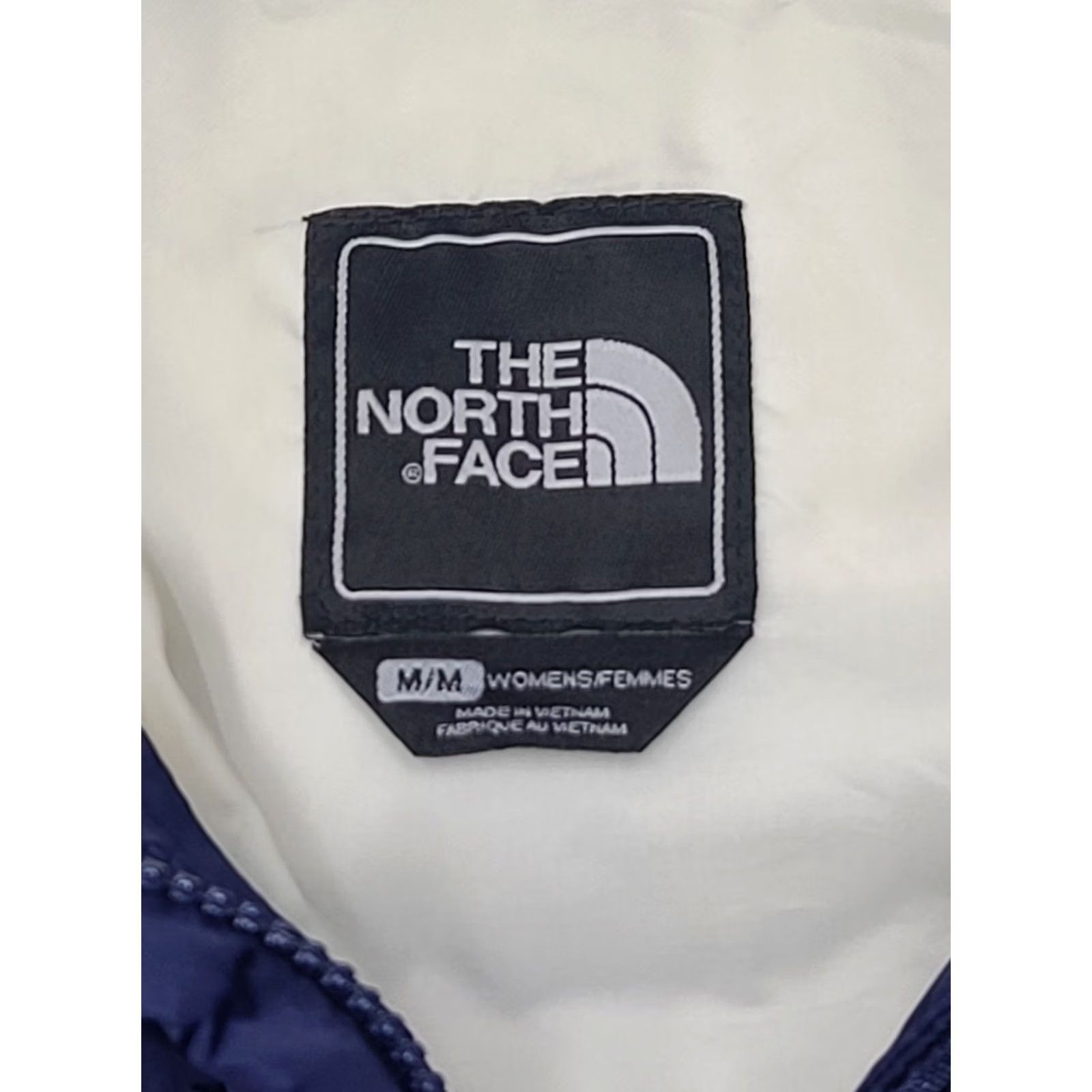The North Face The North Face Womens M Flare 550 Down Puffer Jacket Coat Navy Blue Quilted Warm Size M / US 6-8 / IT 42-44 - 3 Thumbnail