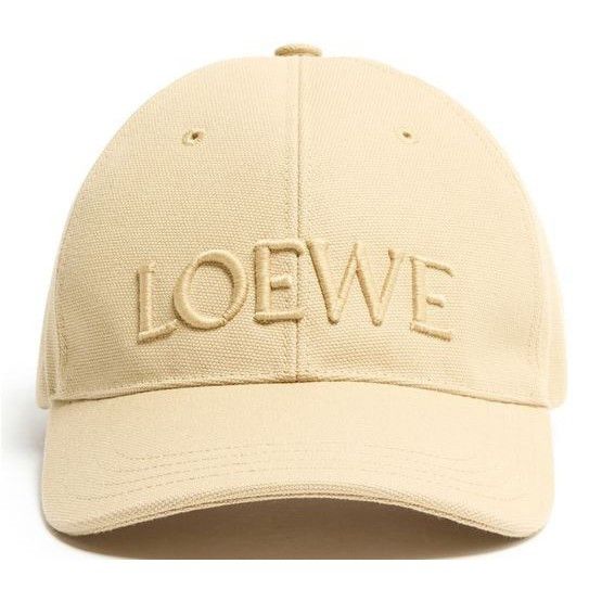 Loewe LOEWE Yellow Canvas Cap New & Authentic (Men's size:S;) Size ONE SIZE - 2 Thumbnail