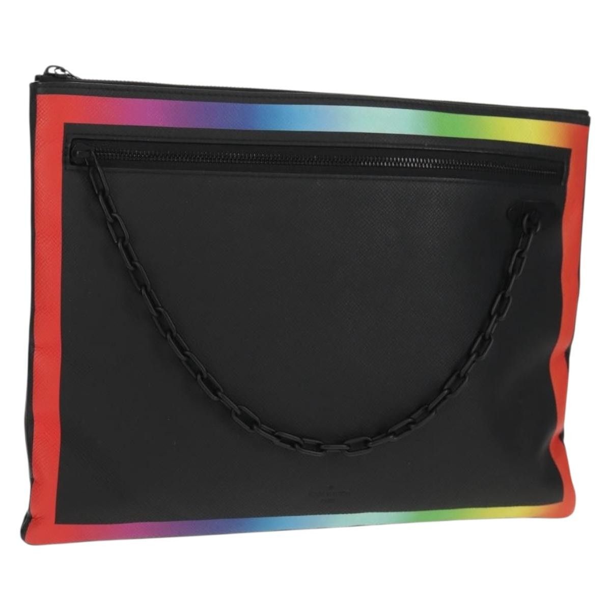 Louis Vuitton Louis Vuitton Pochette A4 Rainbow Taiga Leather Size ONE SIZE - 1 Thumbnail
