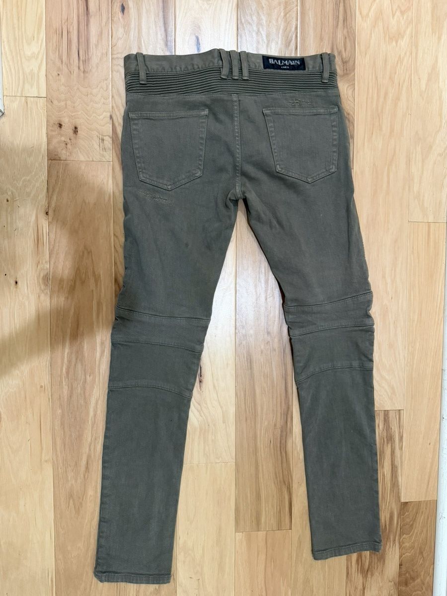 Balmain SS17 BALMAIN BIKER JEANS Size US 29 - 2 Thumbnail