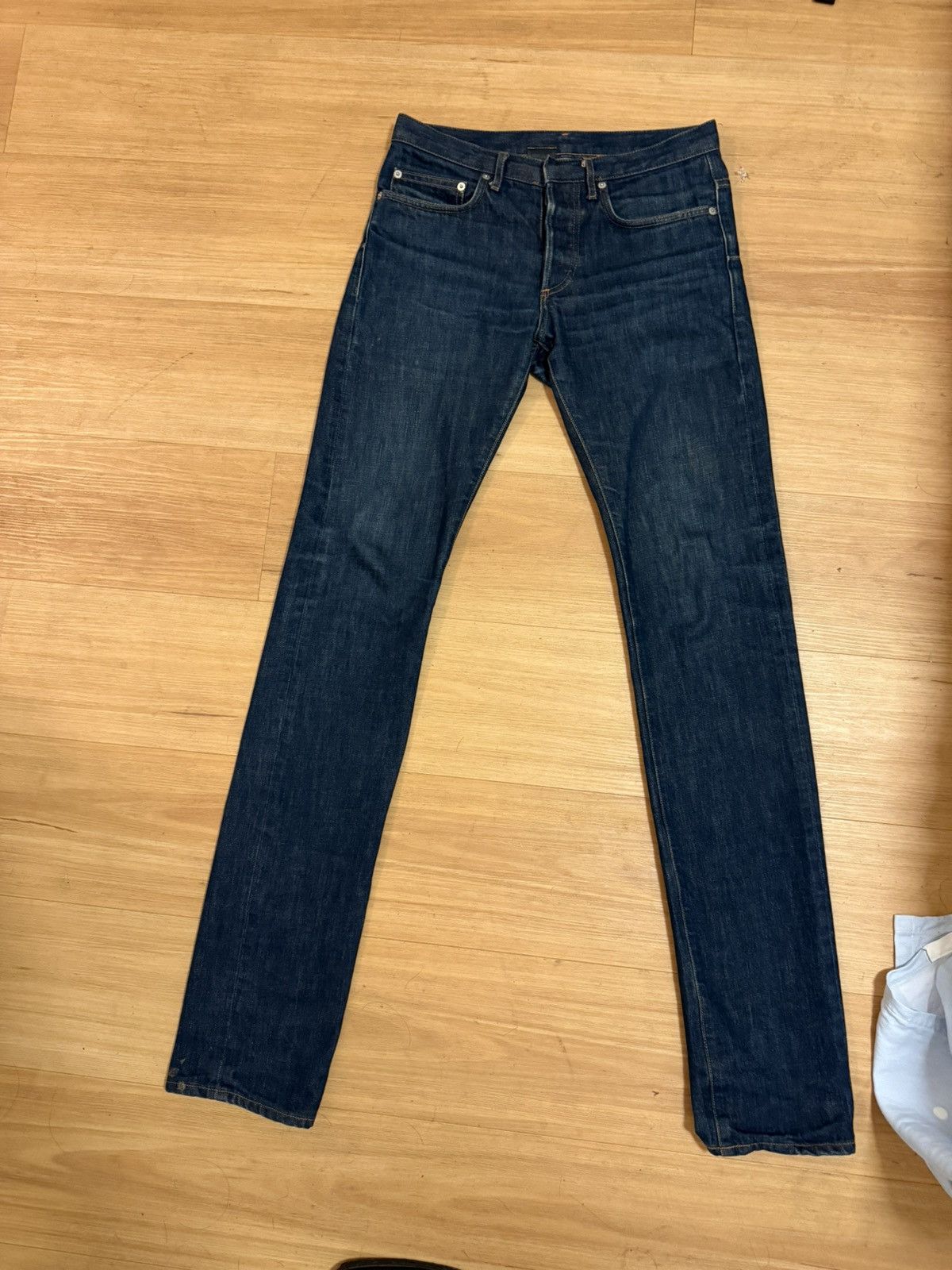 Dior Diorhomme06AW blue denim Size US 29 - 1 Thumbnail