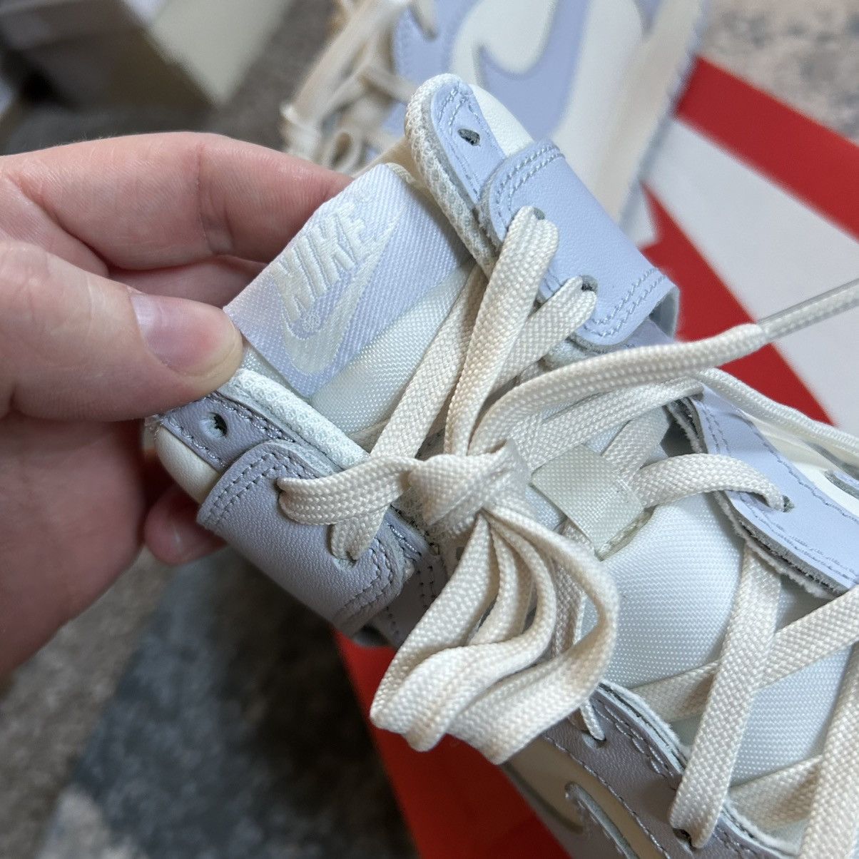 Nike × Vintage DD1869-102 NiKE DUNK HiGH FOOTBALL GREY SAiL PALE iVORY Size US 10.5 / EU 43-44 - 3 Thumbnail