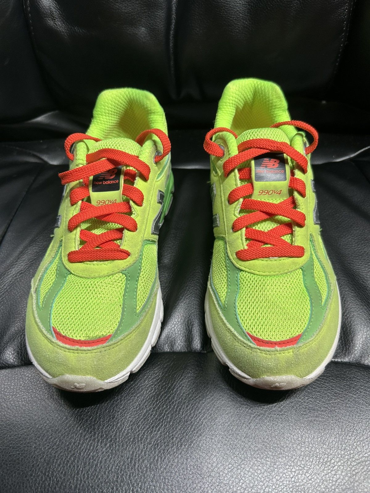 New Balance New Balance “Festive” Green lime Green Festive Red 5.5Y/7W Size US 7 / IT 37 - 1 Thumbnail