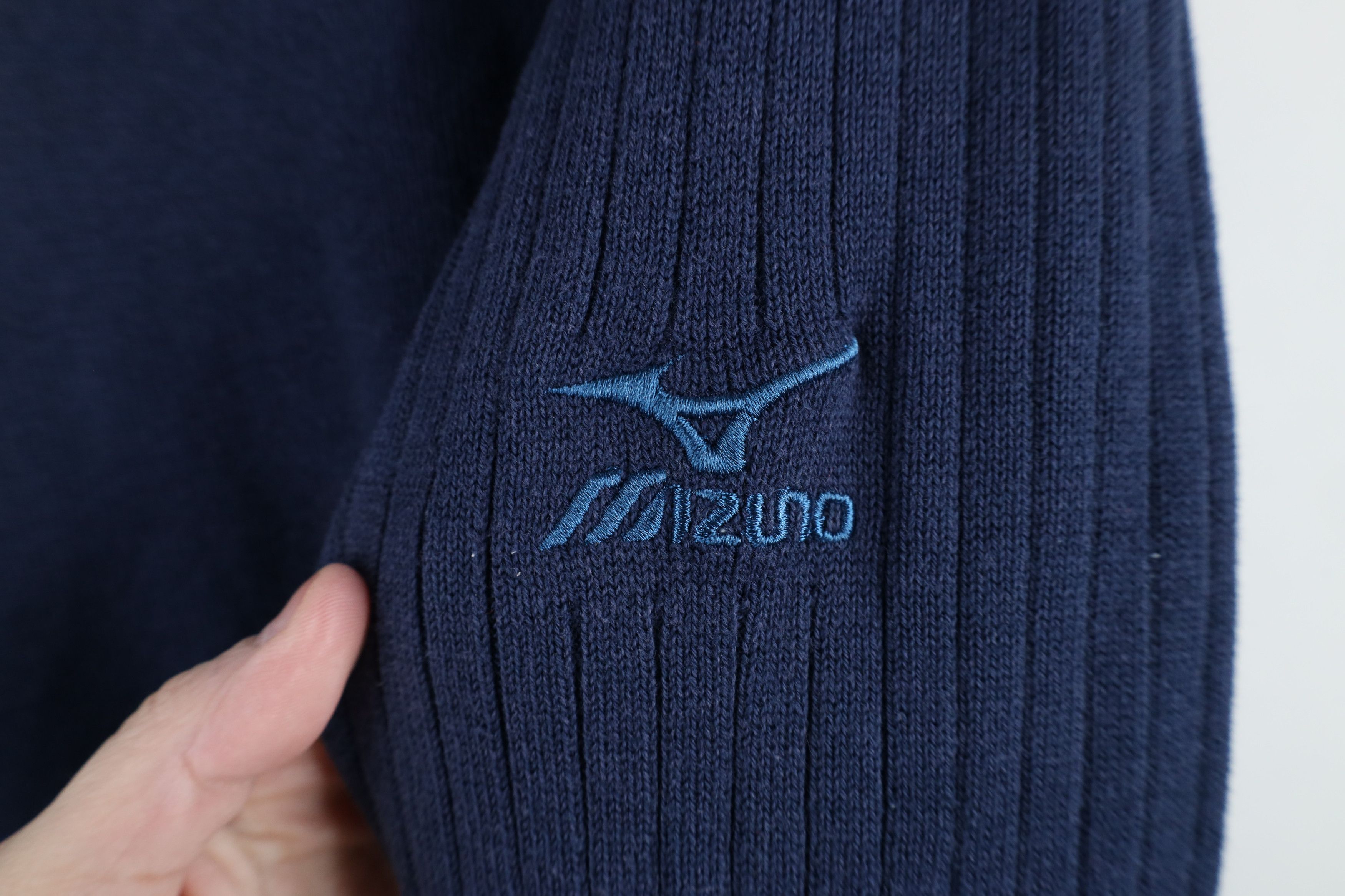 Mizuno × Vintage Vintage Mizuno Golf Knit WindLite Sweater Jacket Swacket Size US M / EU 48-50 / 2 - 4 Thumbnail