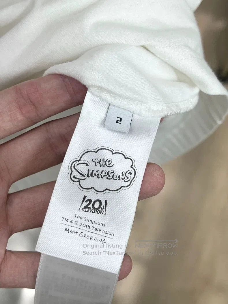 Balenciaga Balenciaga The Simpsons White T-shirt. Size US M / EU 48-50 / 2 - 5 Thumbnail