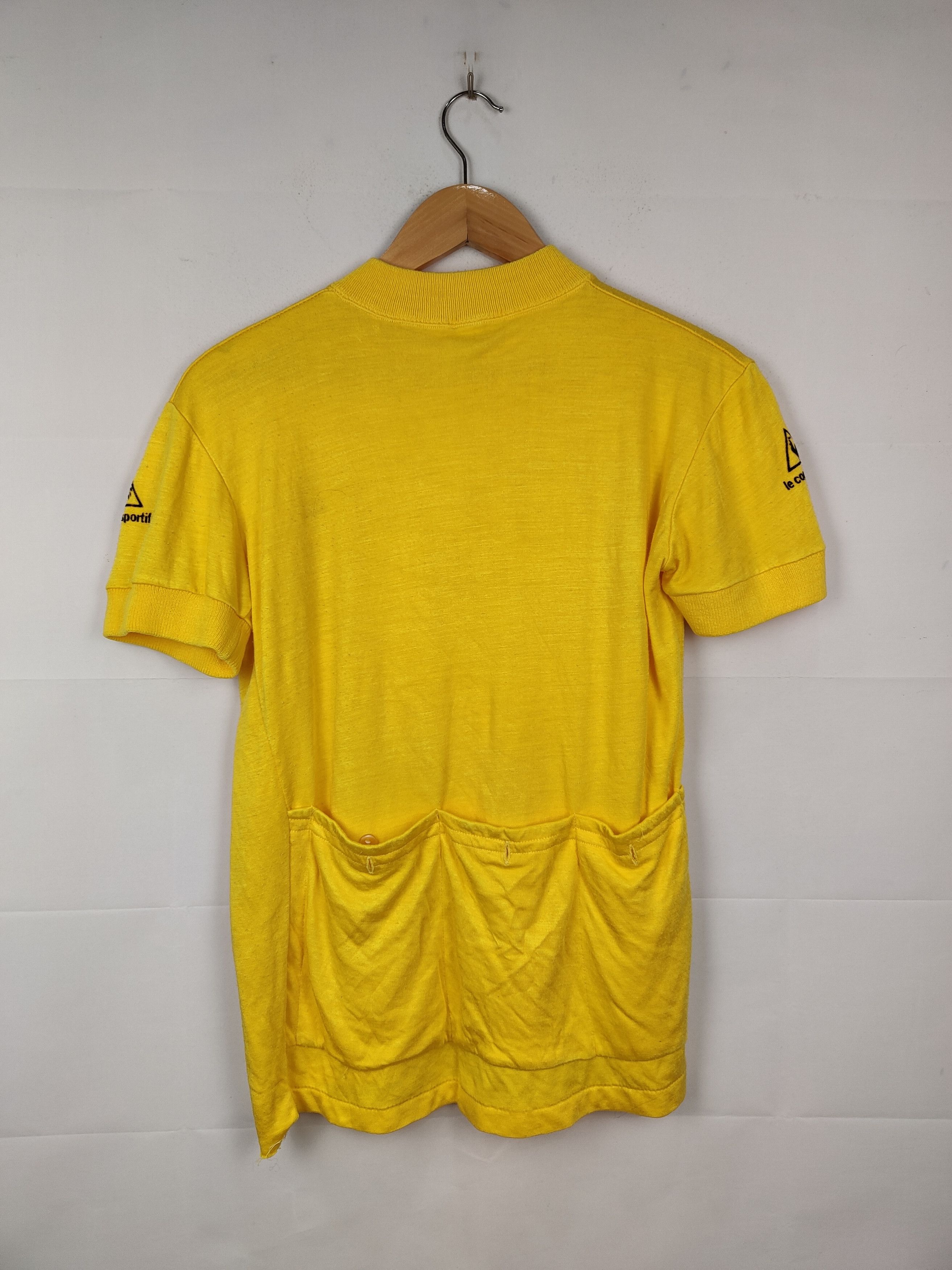 Le Coq Sportif Vintage Le Coq Sportif Le Tour de France Bicycle Shirt Size US S / EU 44-46 / 1 - 5 Thumbnail